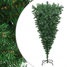 Christmas Tree Green PVC, Steel 70.9 in Adjustable Armr...