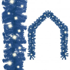 Garland Blue PVC 32.8FT Christmas Garland Other