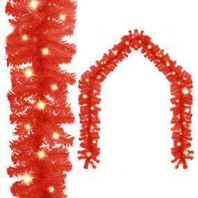 Garland Red PVC 16.4 feet long Christmas Garland Other