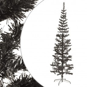 Christmas Tree Black PVC, steel 8 ft Christmas Tree Con...