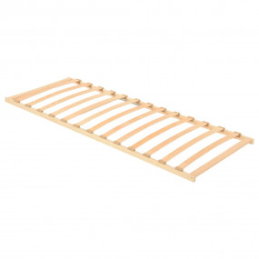 Slatted Bed Base Anthracite Beech Wood Single Tough Min...