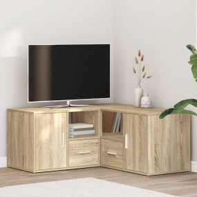 Corner Cabinet Sonoma oak Engineered wood 63 in x 15.7 ...