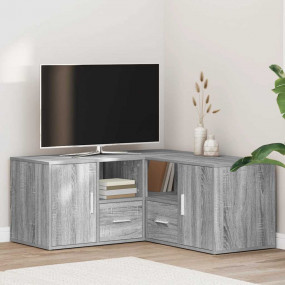 Corner Cabinet Gray sonoma Engineered wood Medium Corne...