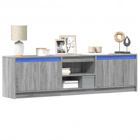 TV Cabinet Grey Sonoma Engineered Wood Large TV Cabinet