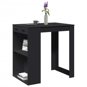 Bar Table Black Engineered wood 40.2 in x 27.6 in x 40....