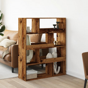 Bookcase Old wood Engineered wood Medium Bookcase Recta...