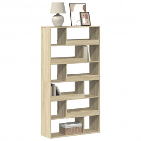 Bookcase Sonoma Oak Engineered Wood Medium Bookcase Rec...