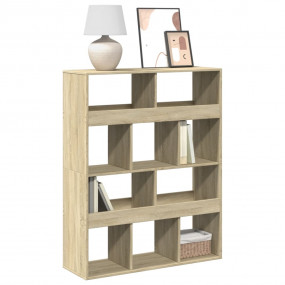 Bookcase Sonoma Oak Engineered Wood Medium Bookcase Rec...