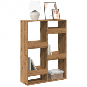 Bookcase Artisan Oak Engineered Wood Large Artisan Oak ...