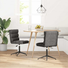 Dining Chair Set of 2 Black