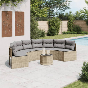 Patio Sofa Beige, Light grey