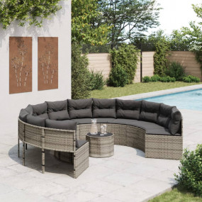 Garden Sofa Grey, Dark Grey