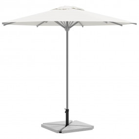 Parasol Base Set Grey Granite Medium Foldable