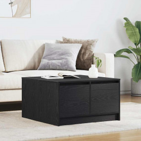 Coffee Table Black Oak Engineered wood Medium Coffee Ta...