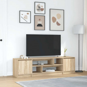 TV Cabinet Sonoma oak Engineered wood Large TV Cabinet