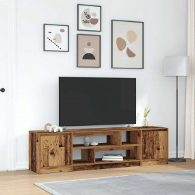 TV Cabinet Old wood Engineered wood 74.2 x 16.1 x 19.7 ...