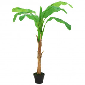Artificial Banana Tree Green Solid wood, plastic Large