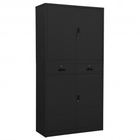Office Cabinet Anthracite Steel Large Office Cabinet