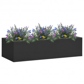 Flower Box Anthracite Steel M Tough Flower Box Rectangu...