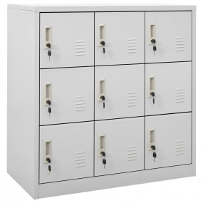 Locker Cabinet Light grey Steel Medium Steel Locker Cab...