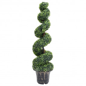 Artificial Plant Green Polyethylene, Metal, Polypropyle...