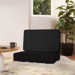 Floor Chair Black Faux leather, Foam, Metal Adjustable,...