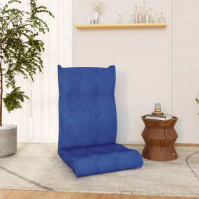 Floor Chair Blue Fabric (100% polyester), metal Compact...