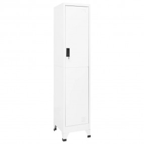 Locker Cabinet White Steel Tall Locker Cabinet Rectangu...