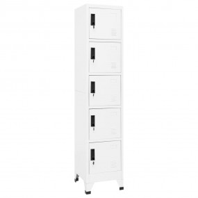 Locker Cabinet White Steel Tall Modern Locker Cabinet