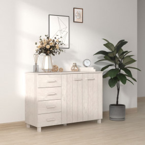 Sideboard White Solid pinewood, MDF Medium Sideboard