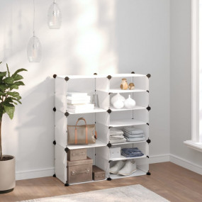 Shoe Rack Clear PP Plastic, Steel Medium Stackable Shoe...