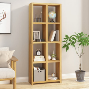 Book Cabinet Natural Teak Solid Teak Wood Tall Book Cab...