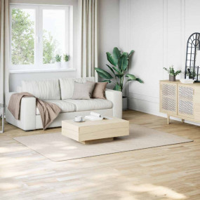 Rug Cream 100% Polyester 63 x 90.6 in Area Rug Rectangu...