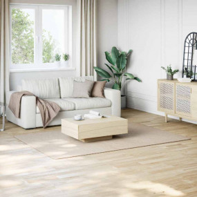 Rug Beige 100% Polyester 63.0 x 90.6 in Portable Rug
