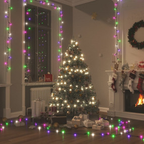 LED String Pastel multicolored Polyvinyl chloride (PVC)...