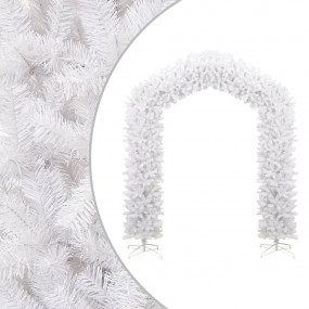 Christmas Tree Arch White PVC Large Decorative Inlays