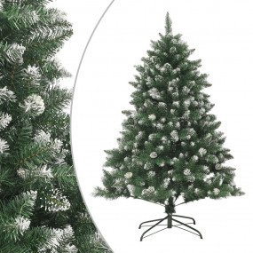 Christmas Tree Green and white PVC, steel Medium Foldab...