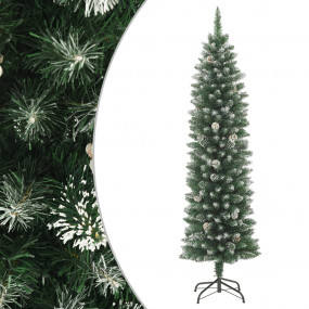 Christmas Tree Green and white PVC Slim Decorative Inla...
