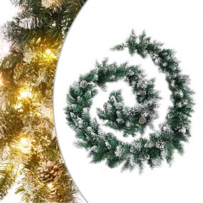 Christmas Garland Green PVC 8.9 ft length Christmas Gar...