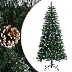 Christmas Tree Green and white PVC, steel Small Decorat...