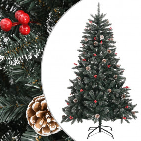 Christmas Tree Green and white PVC and steel 4 ft Tree ...