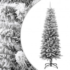 Christmas Tree White, Green PVC, PE, Steel 59.1 in