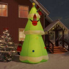 Inflatable Christmas Tree Multicolor