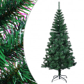 Christmas Tree Green with Iridescent Tips PVC and Steel...