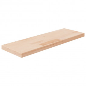 Shelf Board Medium brown Solid oak wood 23.6 x 7.9 x 1....