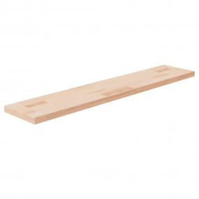 Shelf Board Medium brown Solid oak wood 39.4 in length ...