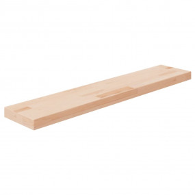 Shelf Board Natural Oak Solid Oak Wood 39.4 x 7.9 x 1.6...