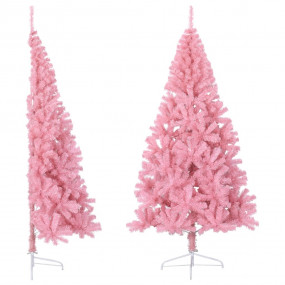 Christmas Tree Pink PVC, Steel Large Decorative Inlays