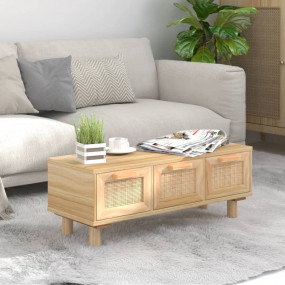 Coffee Table Brown Engineered wood Small Coffee Table