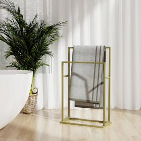 Towel Rack Gold Iron Medium Towel Rack Rectangular Mode...